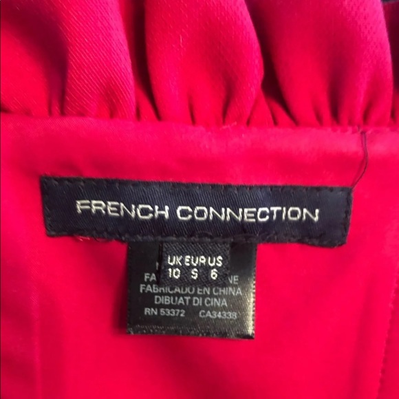 red ruffle french connection dress - Picture 5 of 7